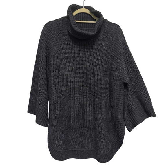 UGG Sweaters - UGG Charcoal Cowl Neck Sweater - Size MED NWOT